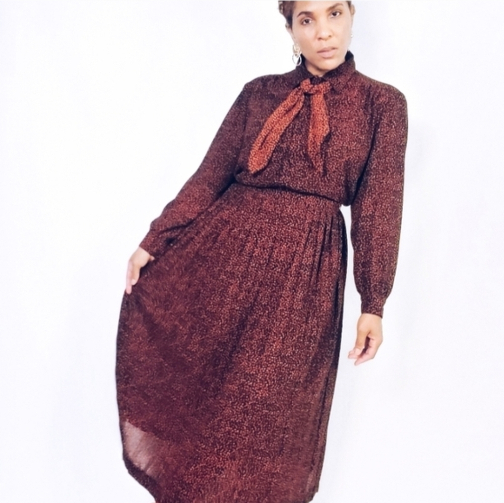 Vintage Pleated Skirt Set